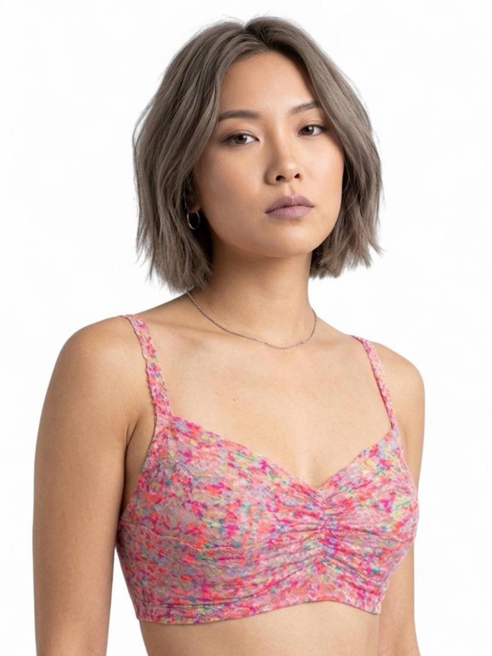 Victoria's Secret PINK Multicolor Pink Lace Bralette